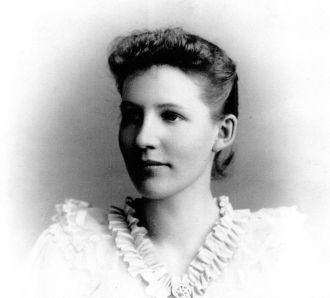 Alberta May (Gray) Gould, Ohio 1900
