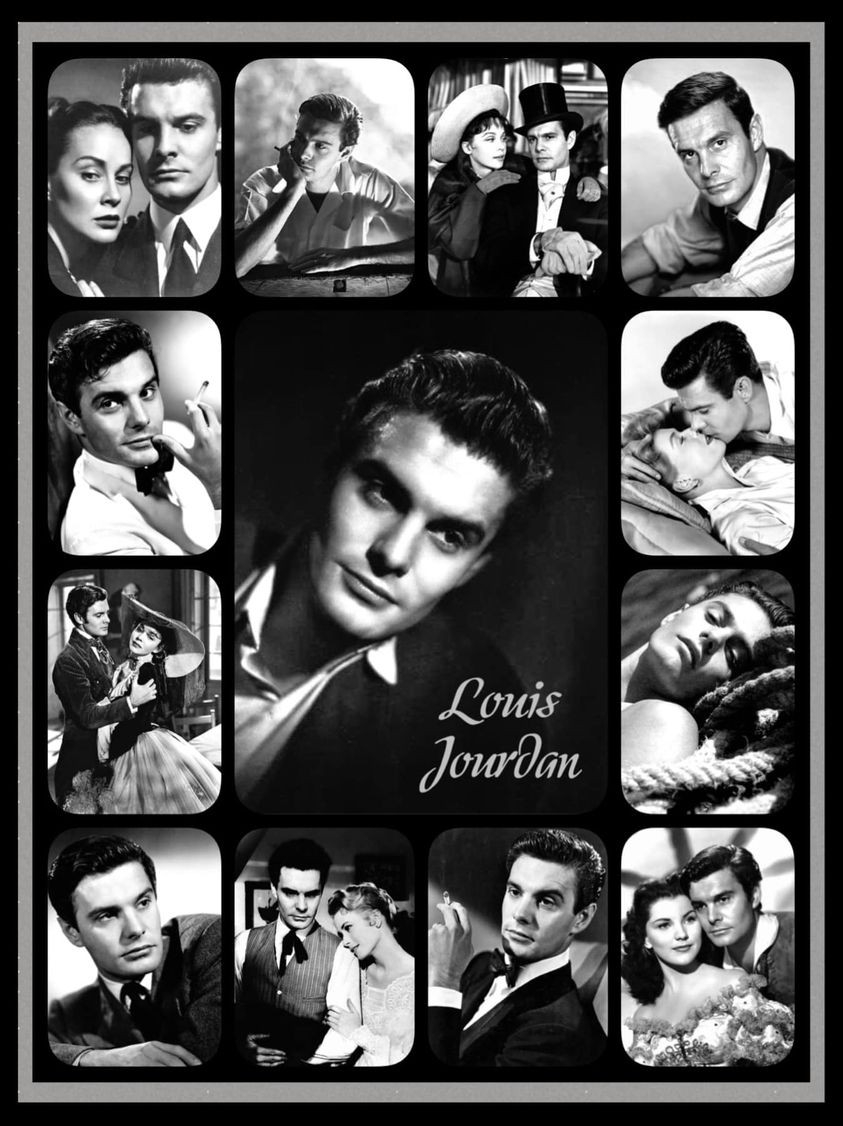 Louis Jourdan MONTAGE by Robert Dockery.