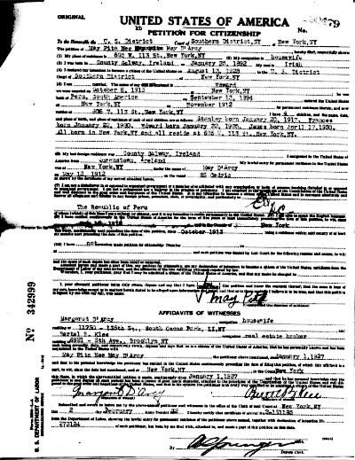 Application for citizen #3