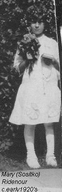 Mary Sositko's First Communion