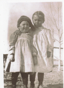 Annette and Marie Coon, Daughters of Arlie C. Coon and Lelia (Murray)
