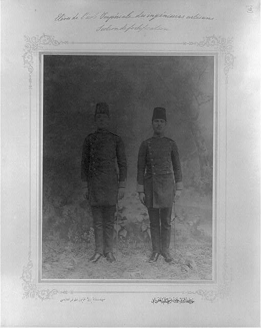 [The military engineering students at the Imperial School...