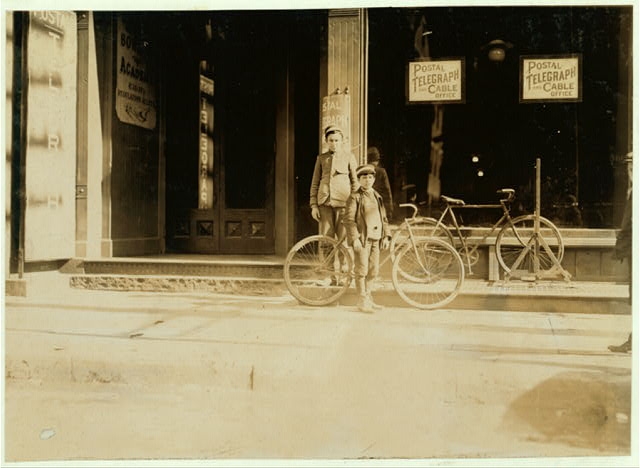 Messenger boys. Work until 11 P.M. Location: New Haven,...