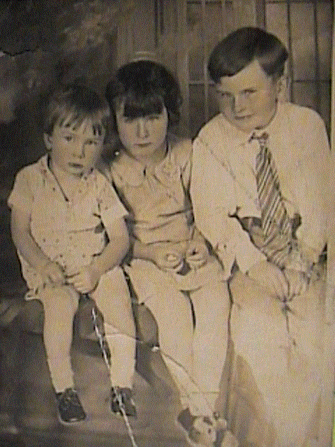 Fred, Roena, & Grant Hill, WI 1930