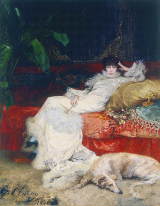 Sarah Bernhardt portrait
