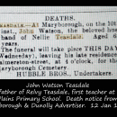 A photo of John Watson Teasdale