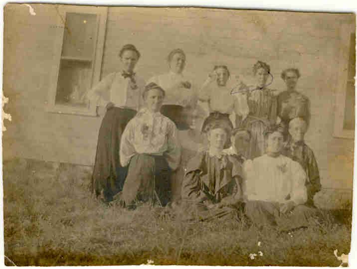 Mattie Susan Cassady-Thayer and Family