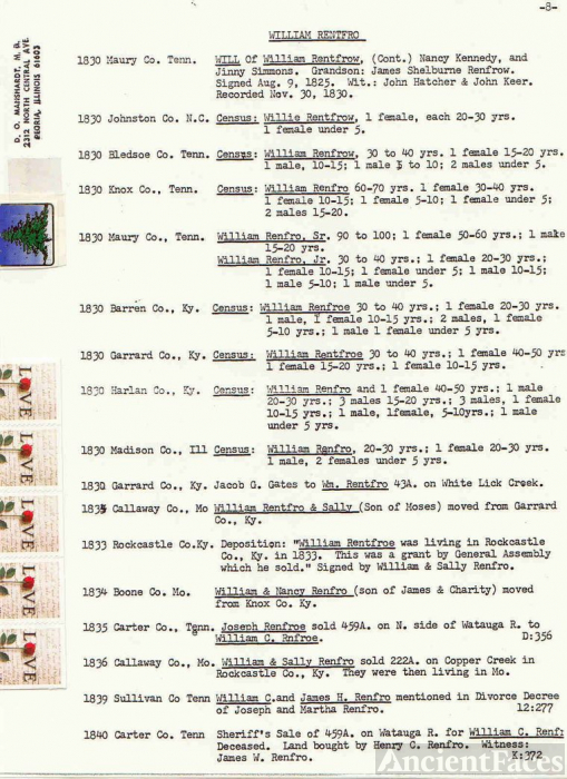 William Rentfro records(8of9)- D. O. Manschardt,MD