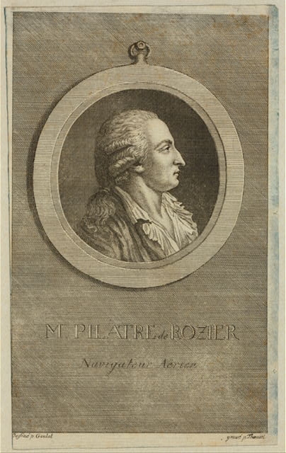 M. Pilatre de Rozier, navigateur ae̋rien / dessiné p....