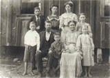 Gertrude Curtis (Dove) Moore family