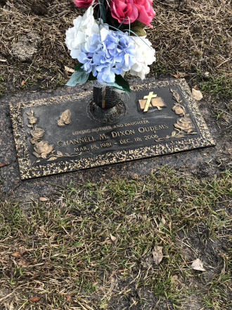 Channell Dixon Oudems Gravesite