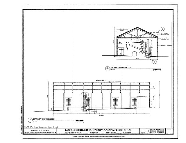 Foundry West & South Section - Lutzenberger Foundry and...