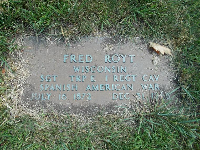 Fred Royt gravesite
