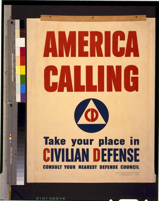 America calling--Take your place in civilian...