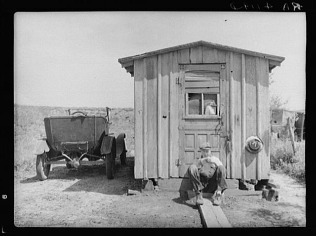 Home of worker in strip coal mine. Cherokee County, Kansas