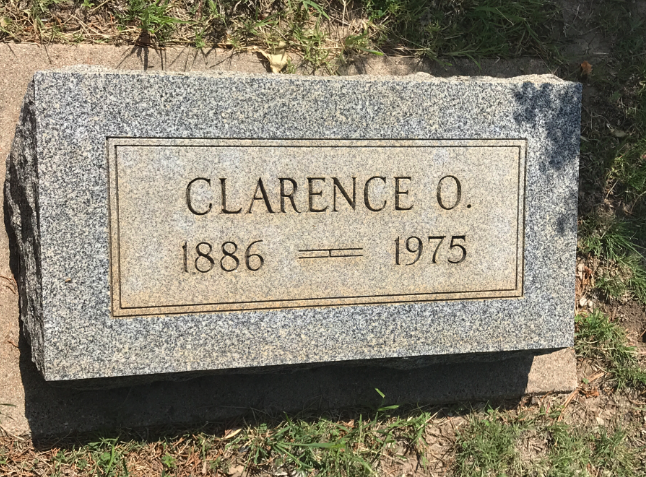 Clarence Ora Spencer Gravesite 