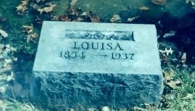 Louisa Heckert Mitchell Tombstone