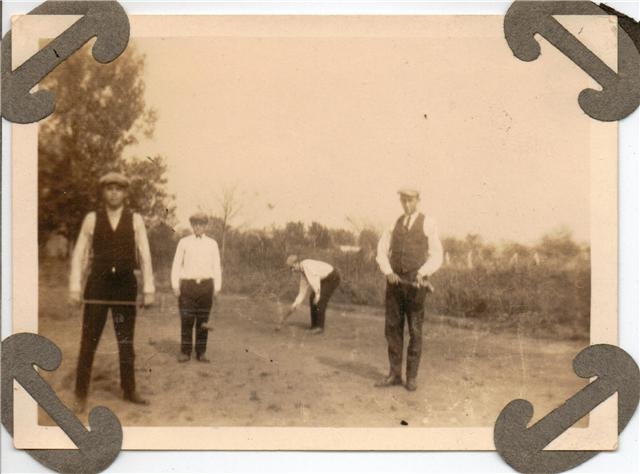 Croquet Players in Tyro, Kansas