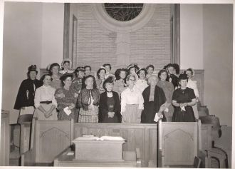 Leila Montgomery Murrah & Church Ladies, Texas
