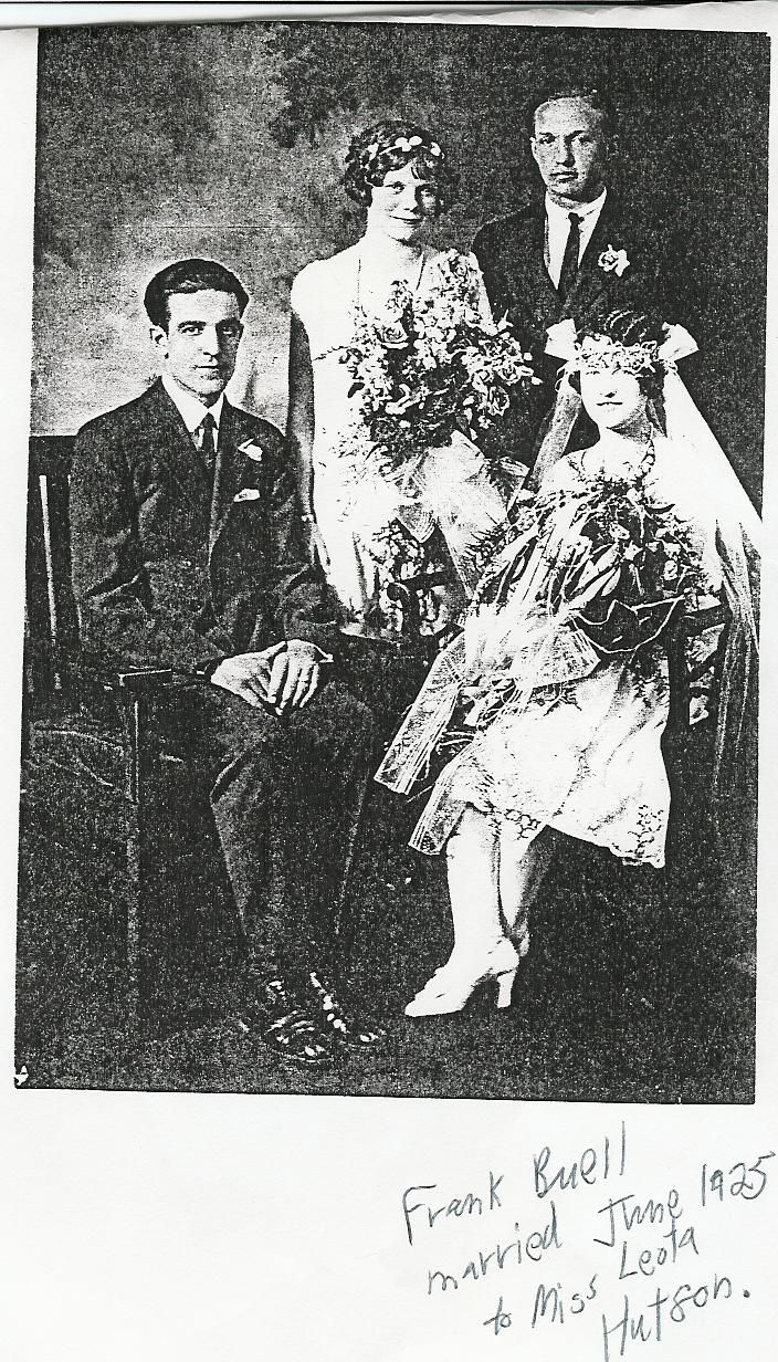 Buel/Hutson Wedding 1925