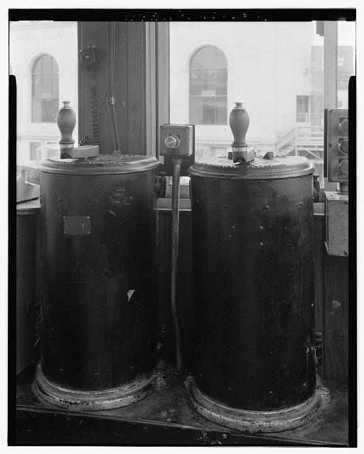 9. AC RHEOSTAT CONTROLLERS, INSIDE OPERATOR'S HOUSE,...
