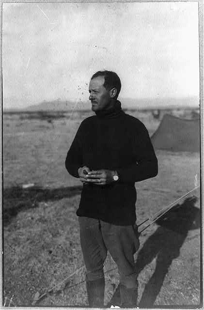 Capt. Benjamin Delahauf Foulois, commander of aero...