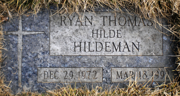Ryan Thomas “Hilde” Hildeman Gravesite