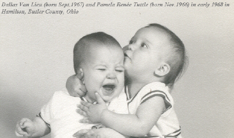Baby Photo of Dallas and Pam