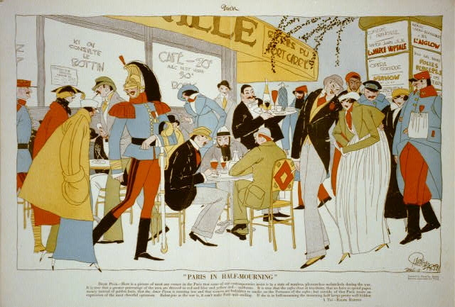 Paris in half-mourning / Ralph Barton