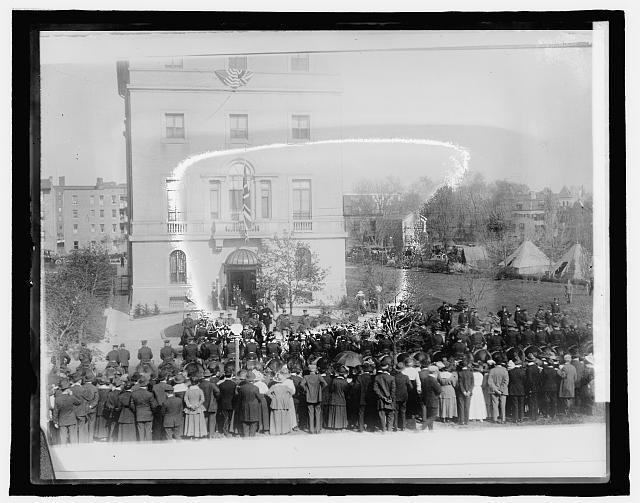 Arrival of the British Commission, 1917