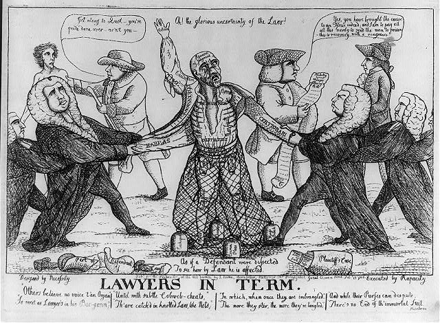 Lawyers in term / designed by Necessity ; executed by...