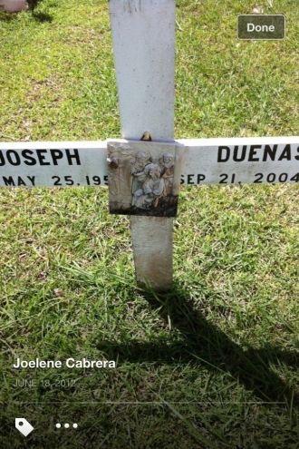 Joseph B Duenas gravesite