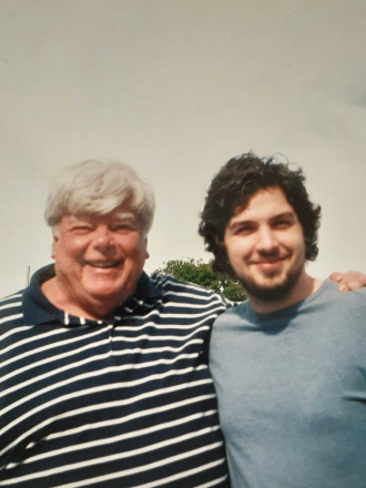 Grandpa Bob with grandson David