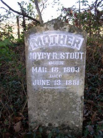 Stout, Joicy R.-Tombstone
