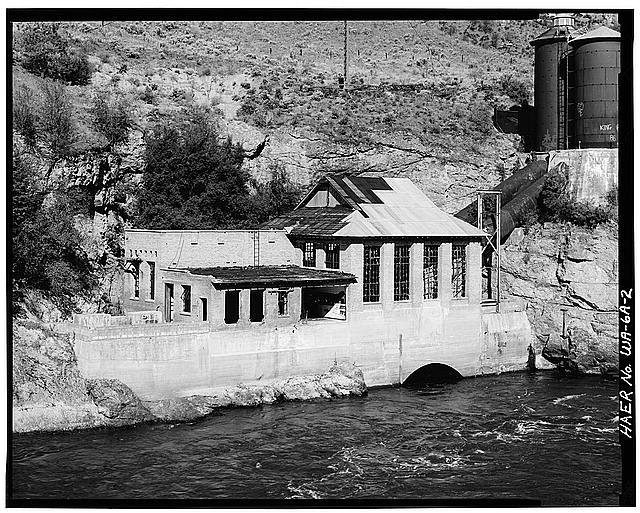 2. VIEW SHOWING SOUTH AND EAST FACADES OF POWERHOUSE,...