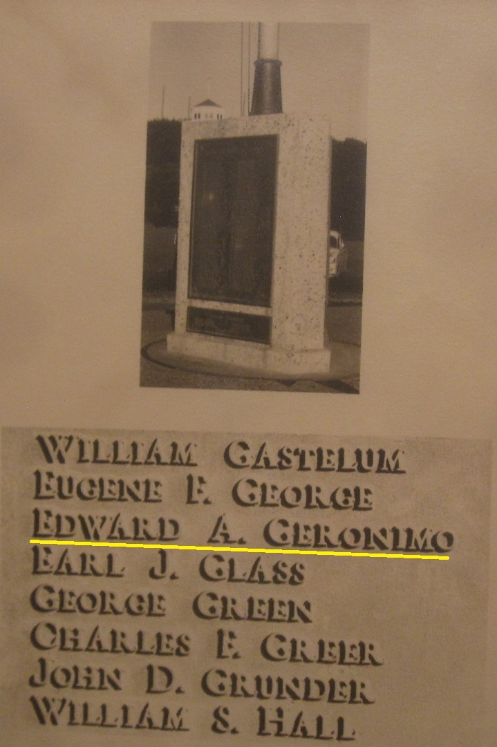 Edward Di Geronimo memorial