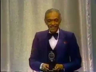 Charles "Honi" Coles with his Tony Award