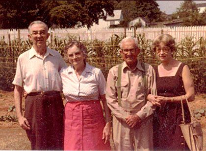 Lawrence & Mildred  Mills with Alan and Mary Mills