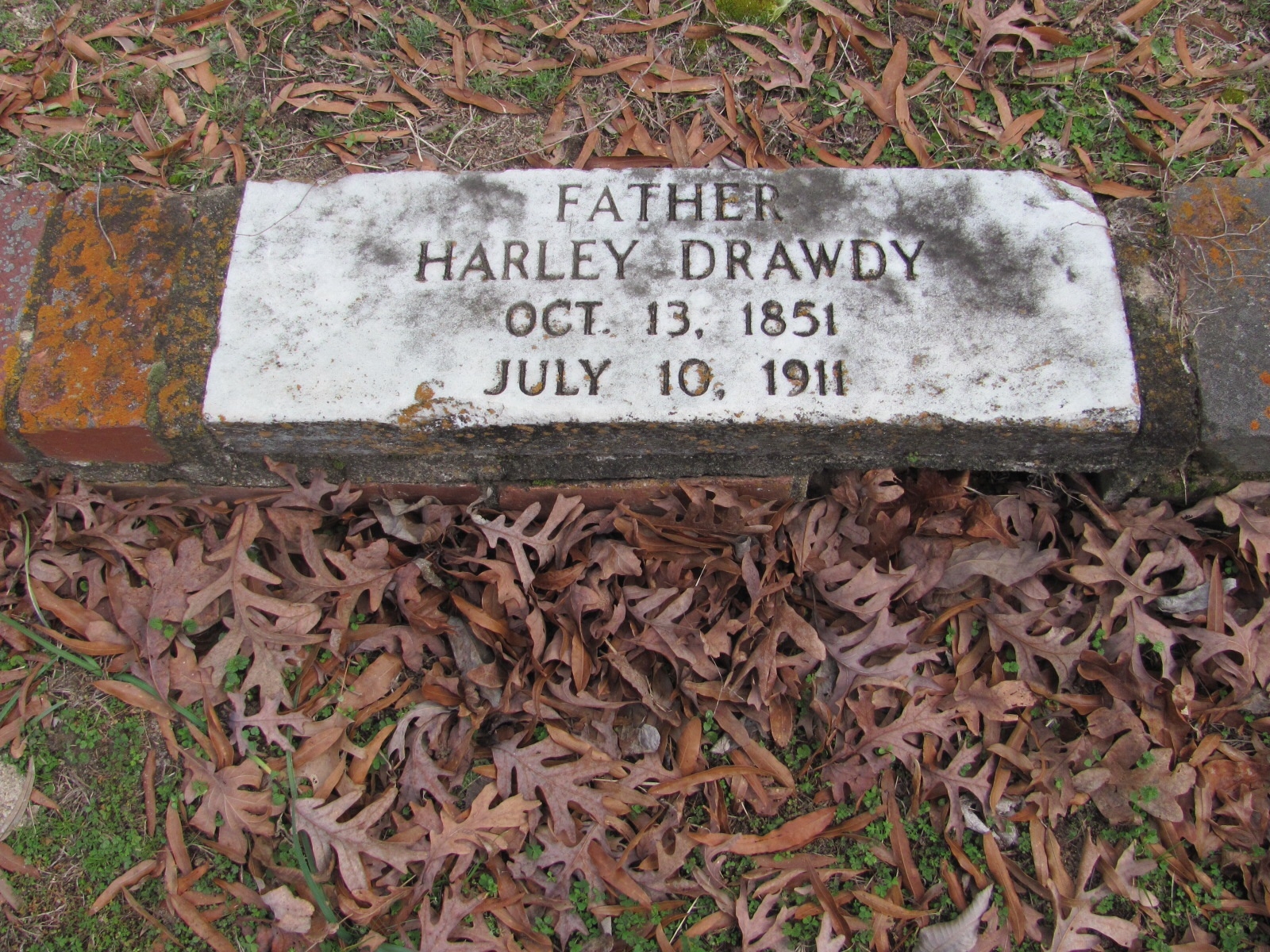 Harley Drawdy gravesite