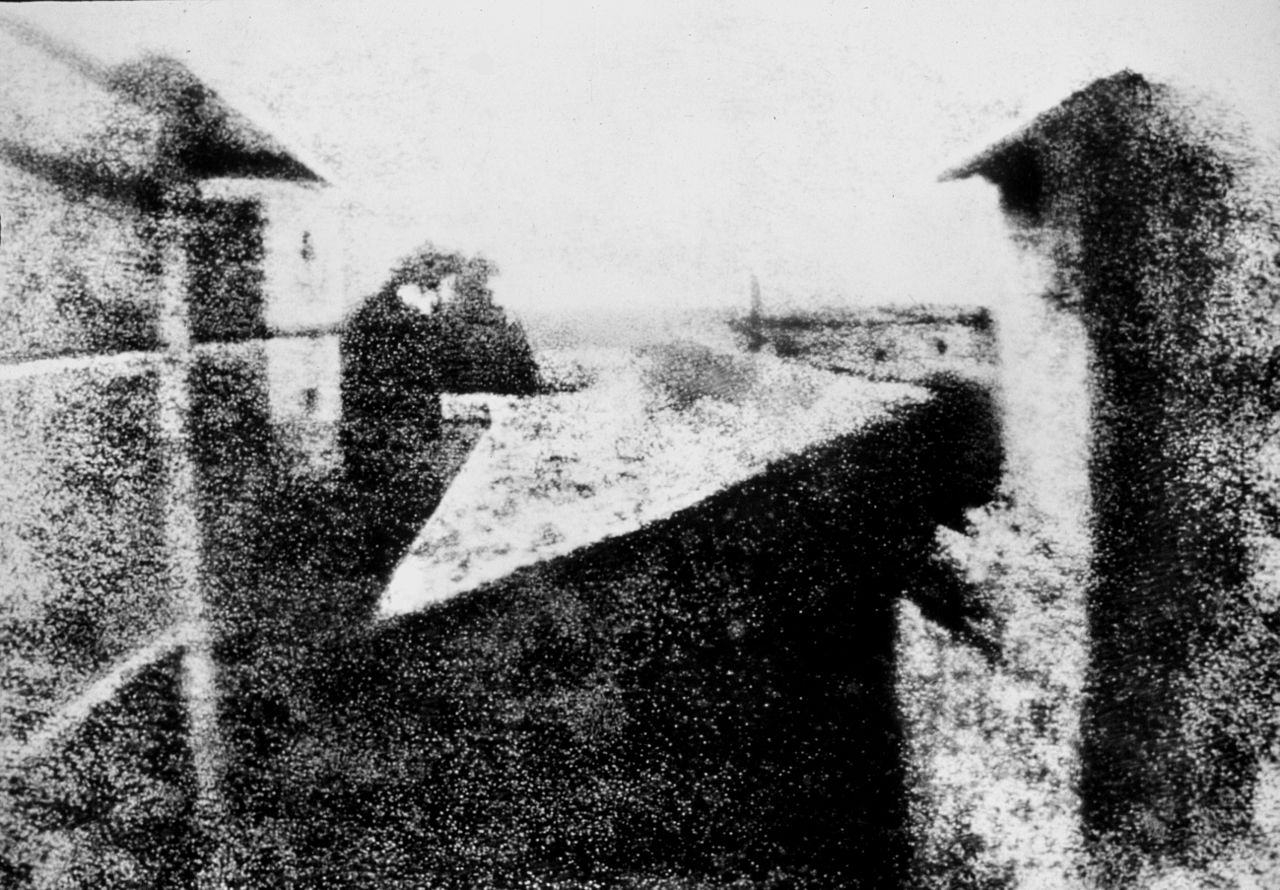 The first photo, ever