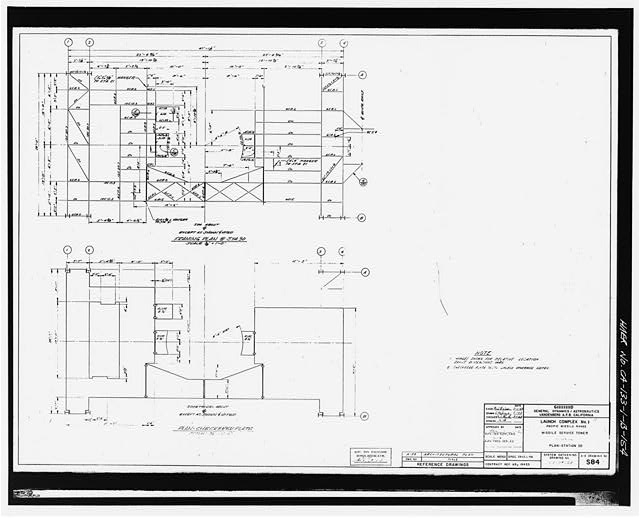 154. Photocopy of drawing (1963 structural drawing by...