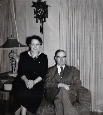 Thyrza Pauley Allen and A.B. Allen in the early 1960's.