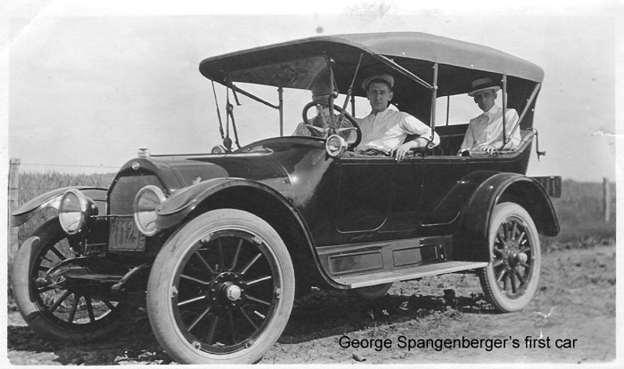 George Spangenberger's first car