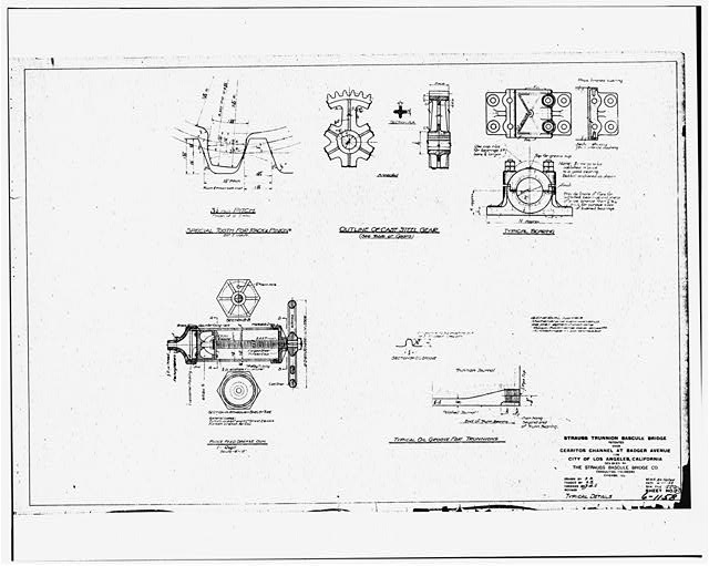 93. Original engineering drawings sheet 37: Typical...