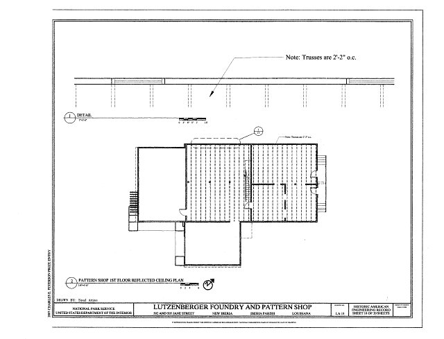 Pattern Shop First Floor Reflected Ceiling Plan -...