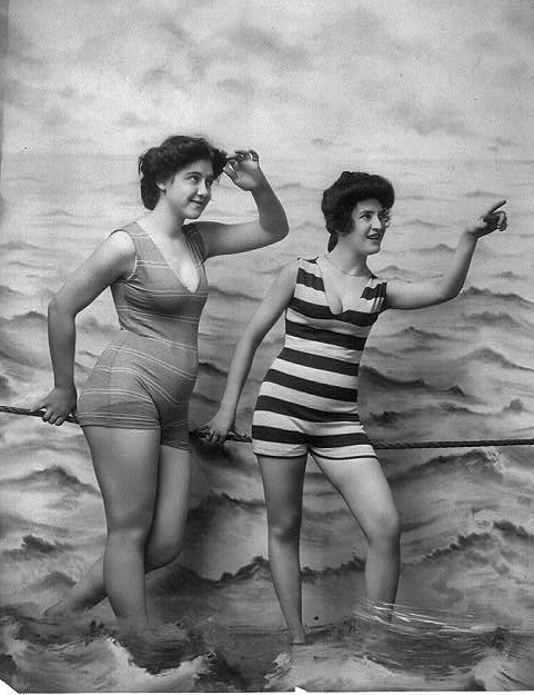 Women in bathing suits