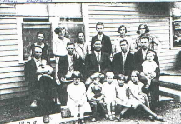 Eberhart siblings & Ritchey family