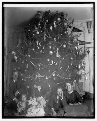 Dickey Christmas tree, 1913