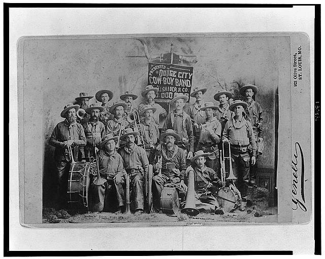 [Dodge City Cow-Boy Band with their instruments] / Studio...