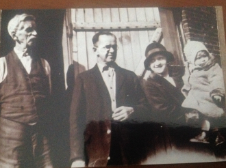 Four generations: James KP Gifford, Russell White Gifford, Eleanor Mae Gifford, Eleanor Jean Miller